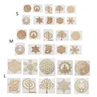 30 шт., 7 чакр, медная энергетическая башня, оргонит, наклейка, цветок, живое дерево, пирамида, эпоксидная смола, материал для наполнения, ювелирные изделия, Прямая поставка