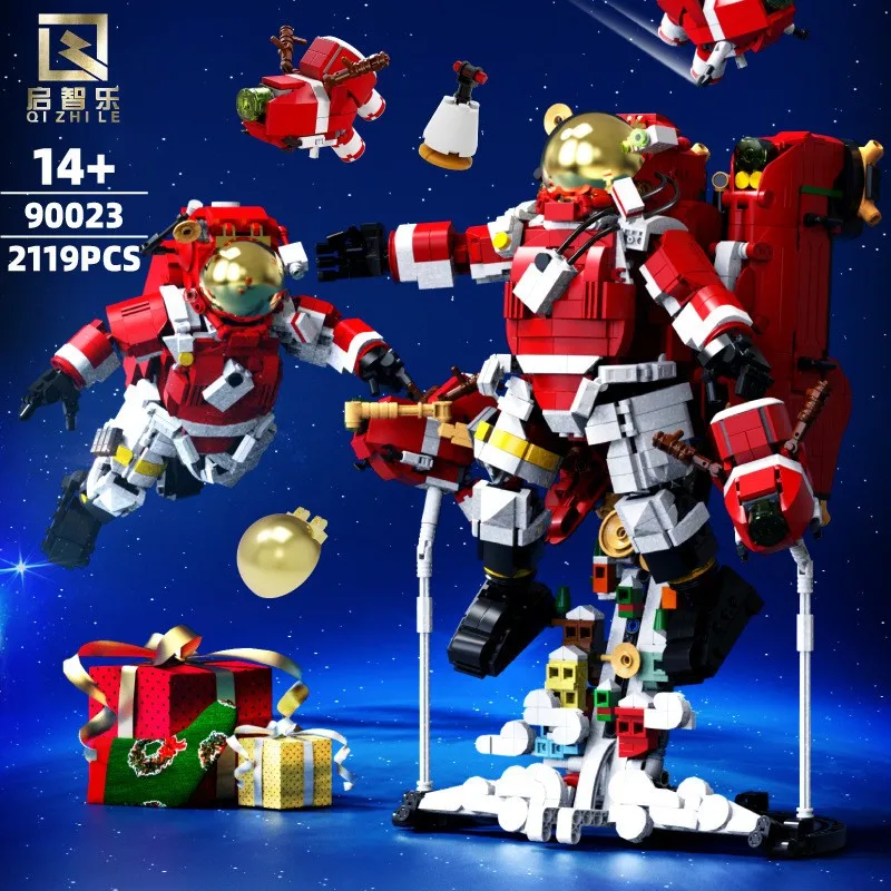 

Ideas Star Christmas Space Astronaut 2119pcs Moc Bricks Modular Building Blocks Toys Kid