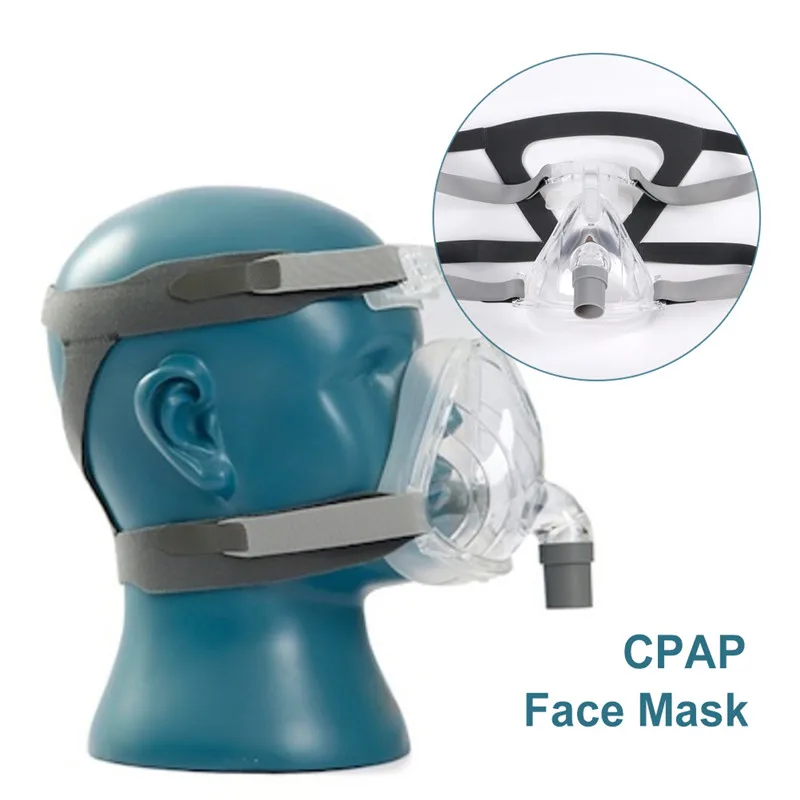 Маска для лица CPAP Stop храп NM2NM4 маска носа сна респиратор ремешок с головным убором