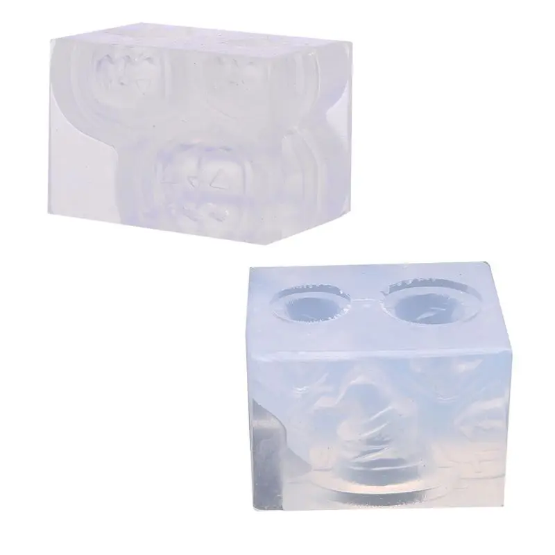 DIY прозрачный силиконовый стерео Тыква мини ведьма шляпа Плесень Для ювелирных