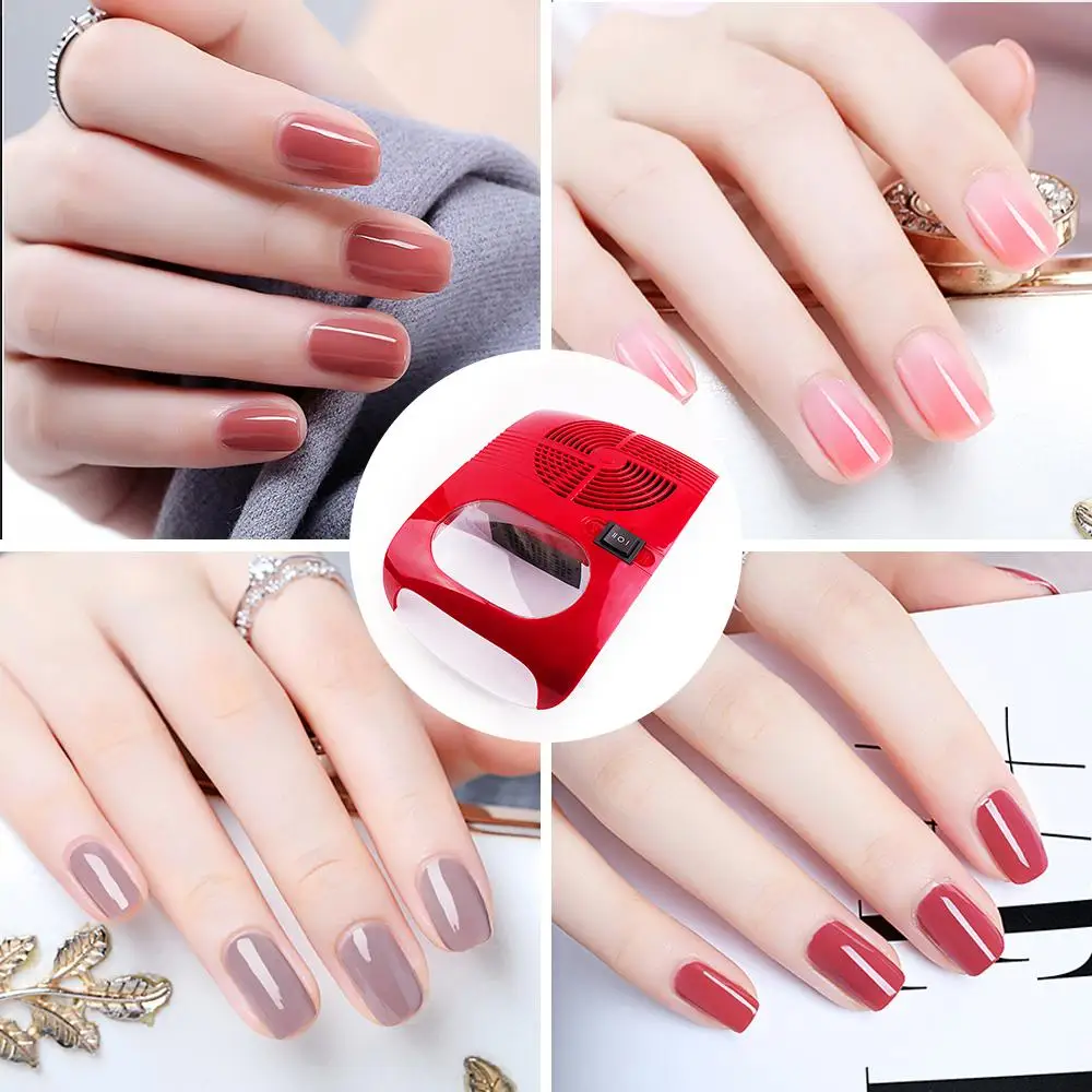 Сушилка для ногтей с горячим и холодным воздухом инструмент маникюра сушилка