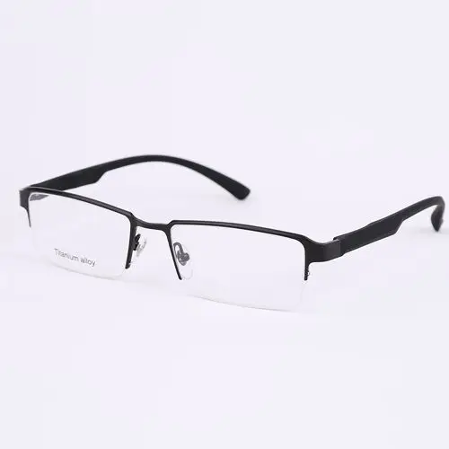 

Fashion Square Glasses Frame Men Optical Myopia men's eyeglasses frames Prescription glasses Half Metal eyewear Spectacle frames