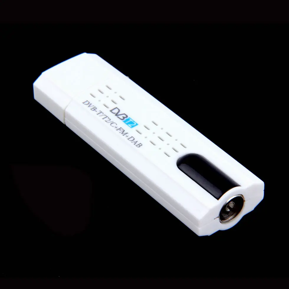 Цифровой USB 2 0 DVB-T2/T DVB-C ТВ-тюнер Палка HD ключ для ПК ноутбука с пультом