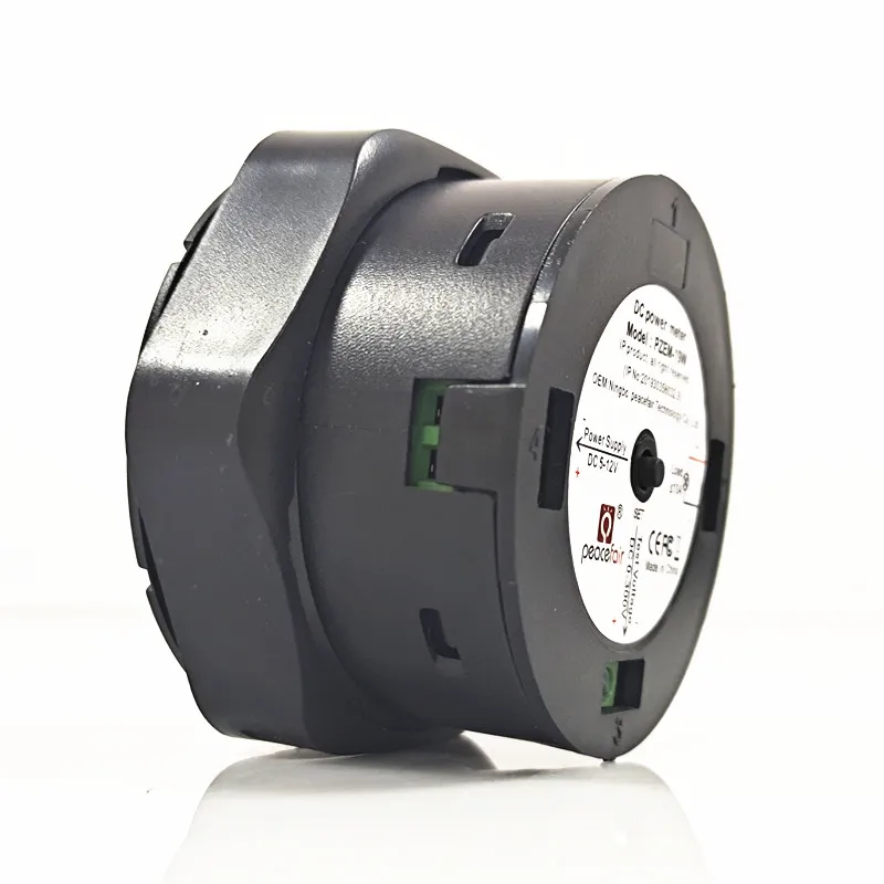 Peacefair заводская цена однофазный вольтметр цифровой Круглый ЖК-дисплей 30-500 в