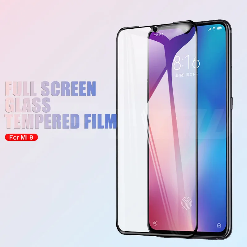 9D полное покрытие из закаленного стекла для Xiaomi mi 9 CC9 CC9E mi 8 SE A1 A2 A3 Lite Pocophone F1 Защитная пленка для экрана