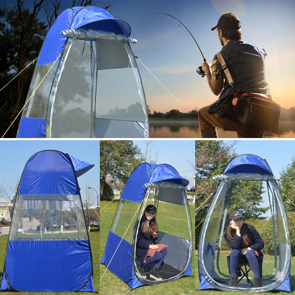 Палатка для кемпинга и рыбалки автоматическое укрытие от дождя УФ излучения