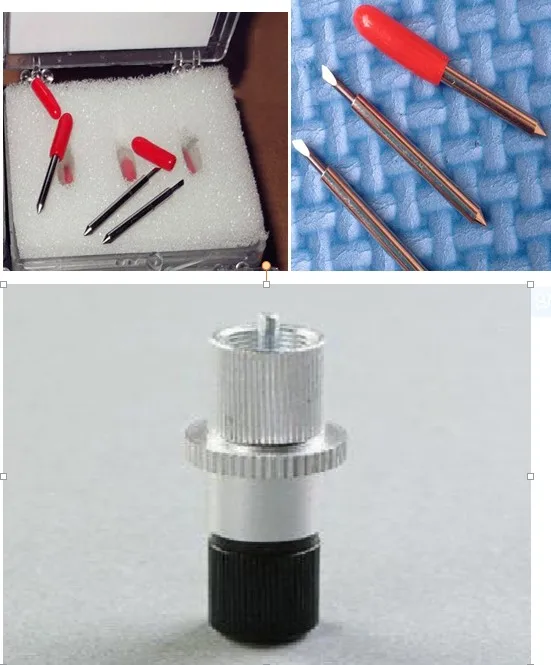 

2021 cutting plotter cutting blades set and blader holder 6pcs baldes and 1pcs blader holder