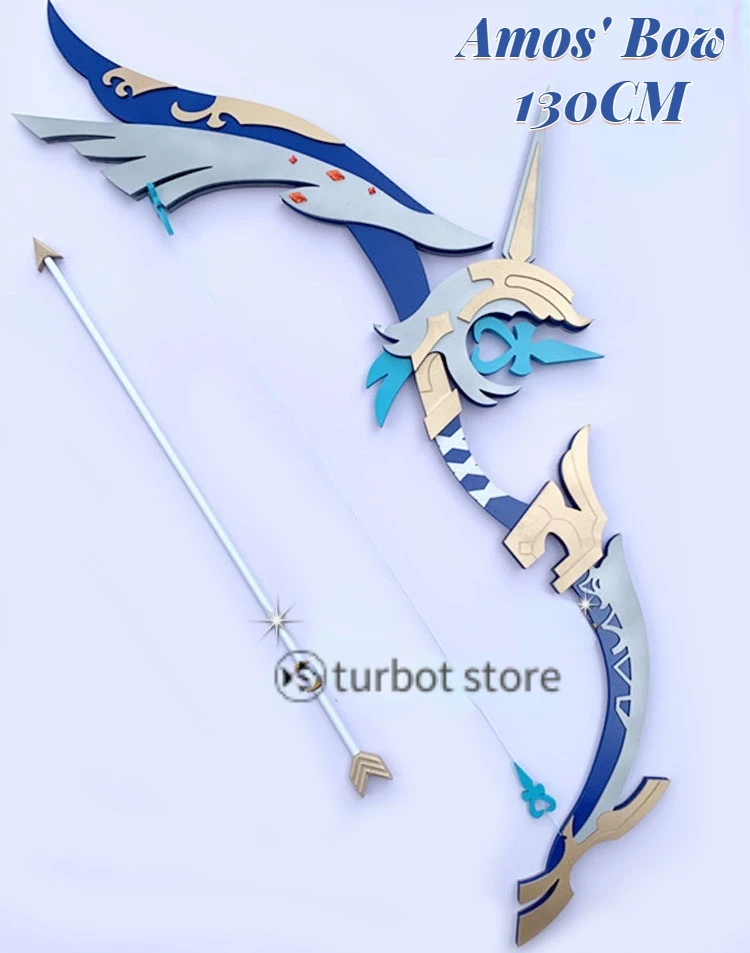 Съемные луки и стрелы для косплея из пятизвездочного оружия Genshin Impact Amos |