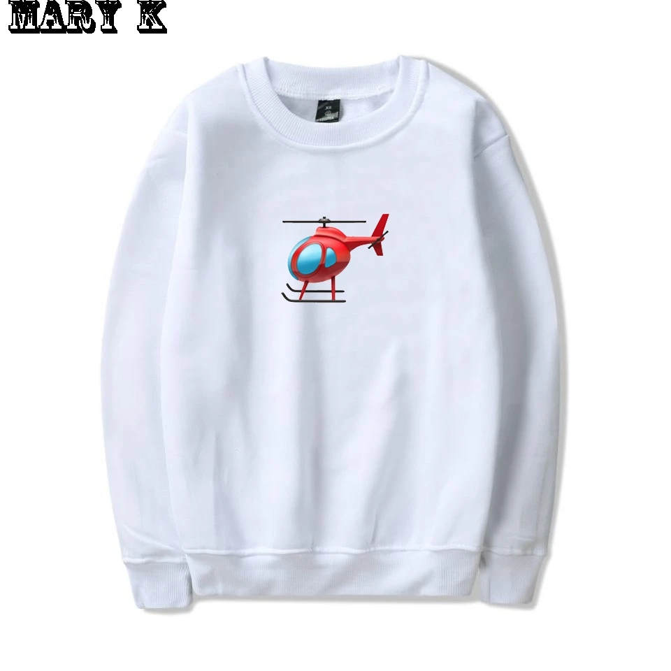 Новинка 2020 года. Мужские и женские свитшоты Tony lopez Merch Elicopter. Пуловер с круглым