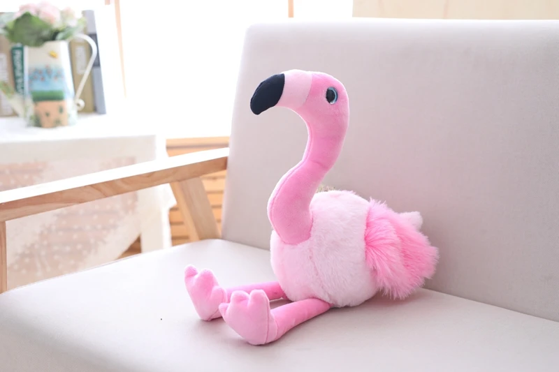 45 см милая плюшевая игрушка в виде фламинго мягкая украшение для дома подарок