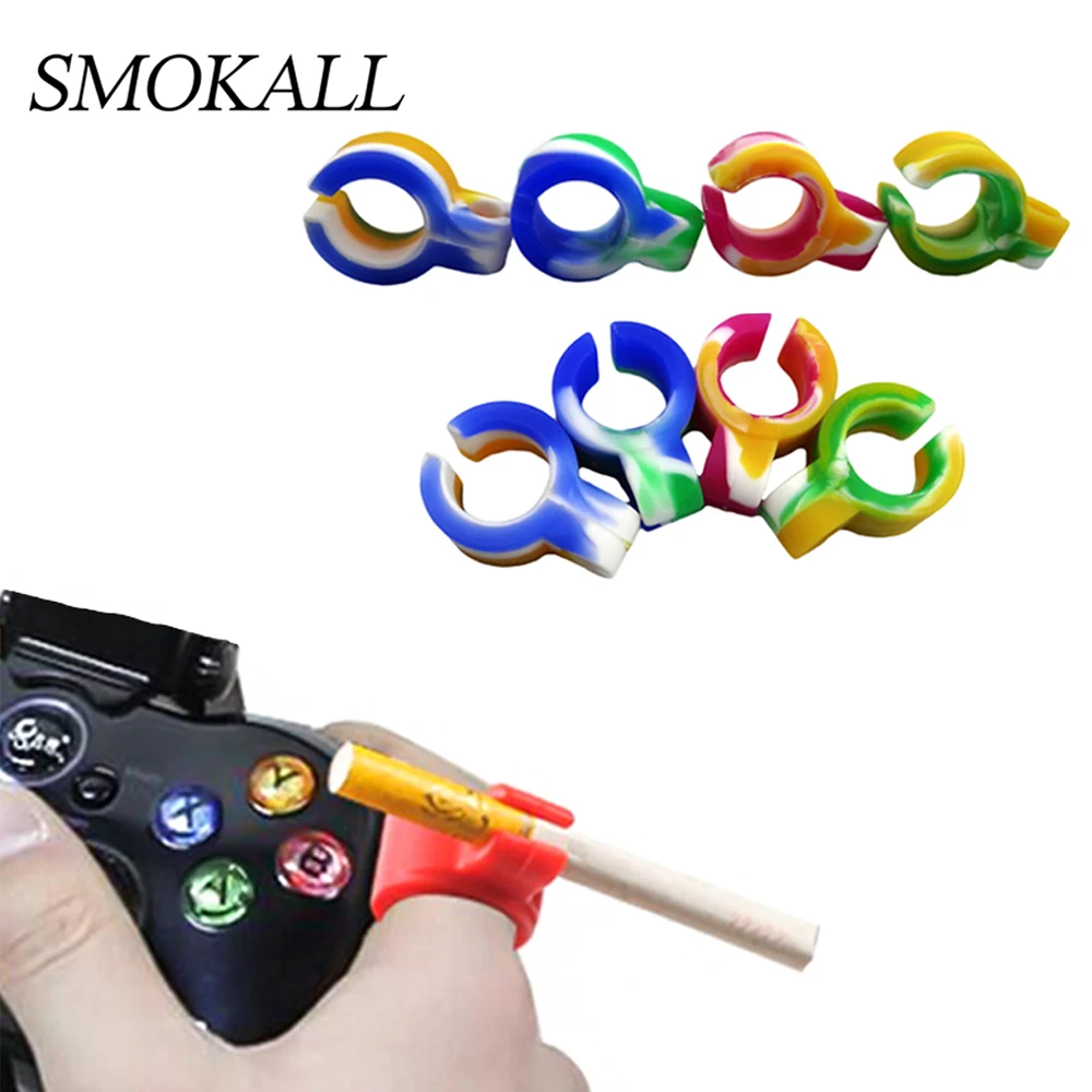 10 шт. силиконовые кольца-держатели для сигарет | Дом и сад
