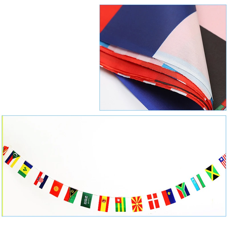 Баннеры небольшой США День Независимости веревка флагов набор баннеры флаги