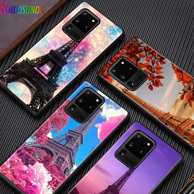 Французский Париж Эйфелева башня для Samsung Note 20 S20 FE Lite Ultra Plus A91 A81 A71 A51 A41 A31 A21 A11 A12 A42