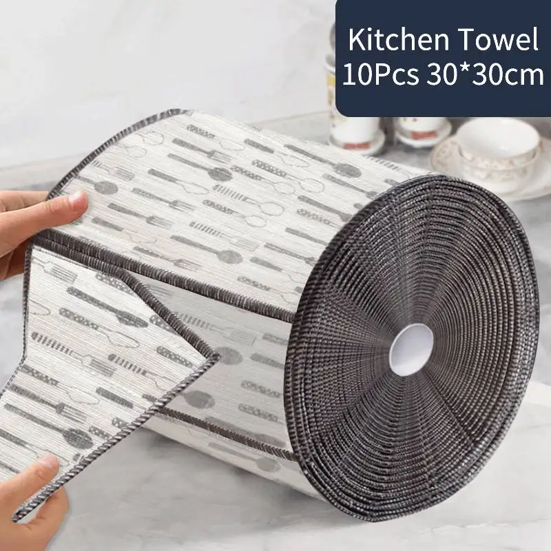 10 шт. хлопковые полотенца для мытья посуды 8 слоев | Дом и сад