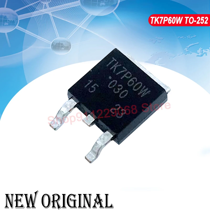 (5 шт.) 60QC04 TO-252 / IPD100N04S4-02 4N0402 / TK7P60W 600V 7A / R5207AND R5207A TO-252 / PJP10NA60 TO-252