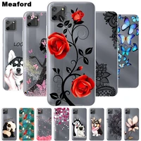 For Realme C11 2021 Case Soft TPU silicon Clear Phone Cover For OPPO Realme C11 2020 Case RealmeC11 Case Transparent Capa