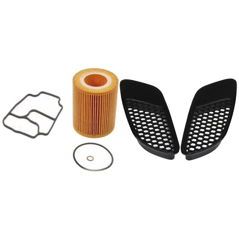 Масляный фильтр комплект &amp Корпус прокладка 11427512300 с 2 шт. передний капот воздуха