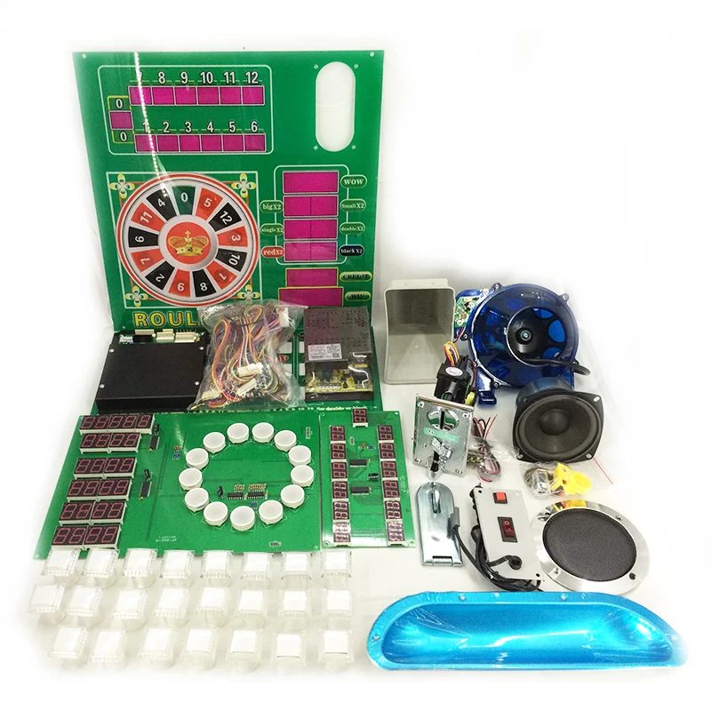main board kit Русская рулетка Марио цифровая рулетка игровая доска для казино слот PCB Mario игровая доска - Цвет: main board kit