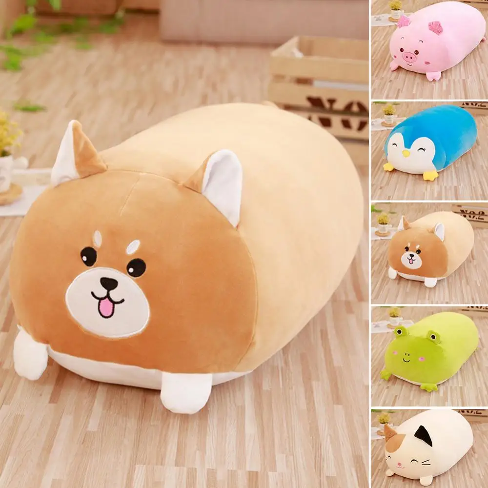 30 см Лежащая свинья кошка животное плюшевая Мягкая кукла игрушка домашний диван