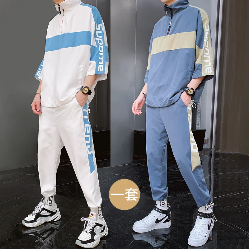 VOGUELEO 2019 новый стиль модный спортивный костюм полиэстер CasualThree Quarter Толстовка на