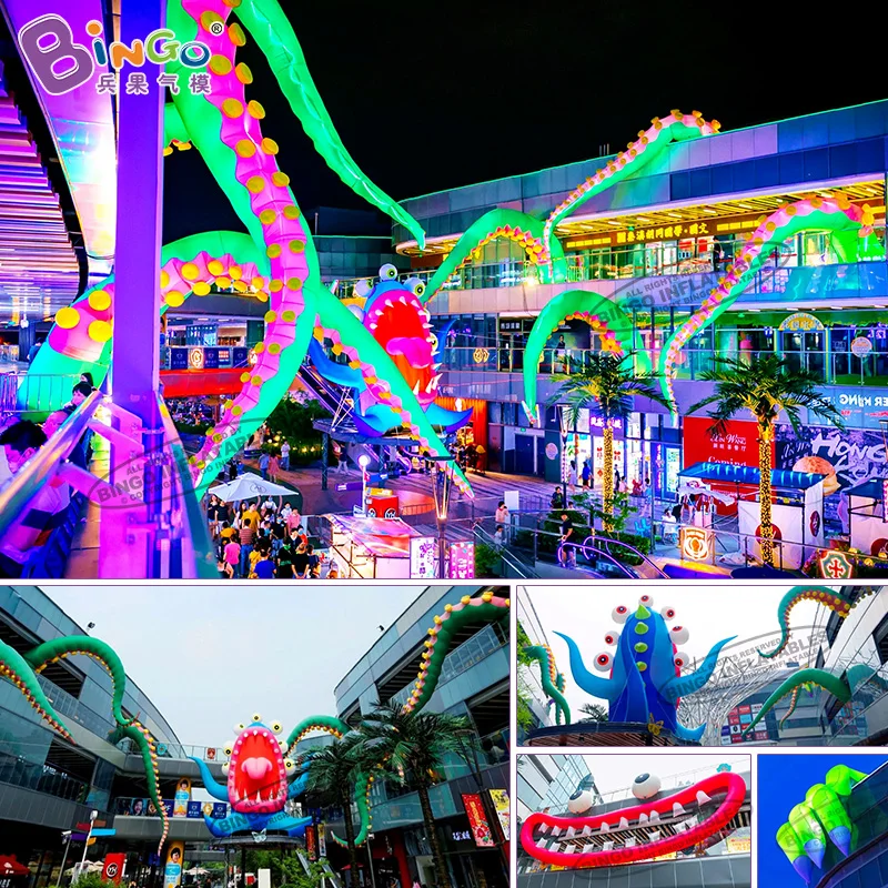 Бесплатная доставка гигантские надувные щупальца осьминога/надувные
