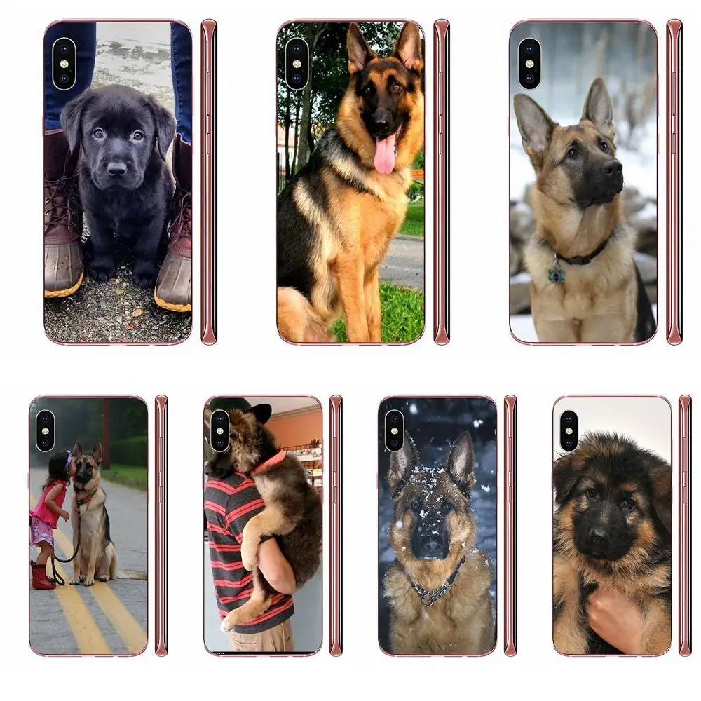 German Shepherd Dog Pup Puppy Love For Galaxy Alpha Note 10 Pro A10 A20 A20E A30 A40 A50 A60 A70 A80 A90 M10 M20 M30 M40 | Мобильные