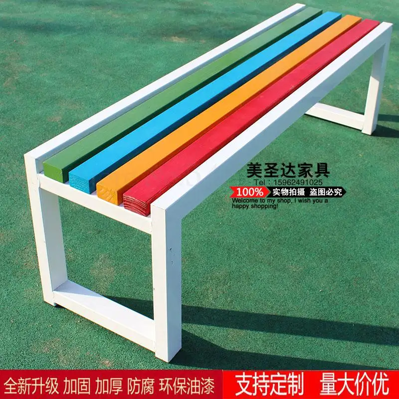 Уличная скамейка для парка антикоррозийный ровный стул отдыха железная ванной