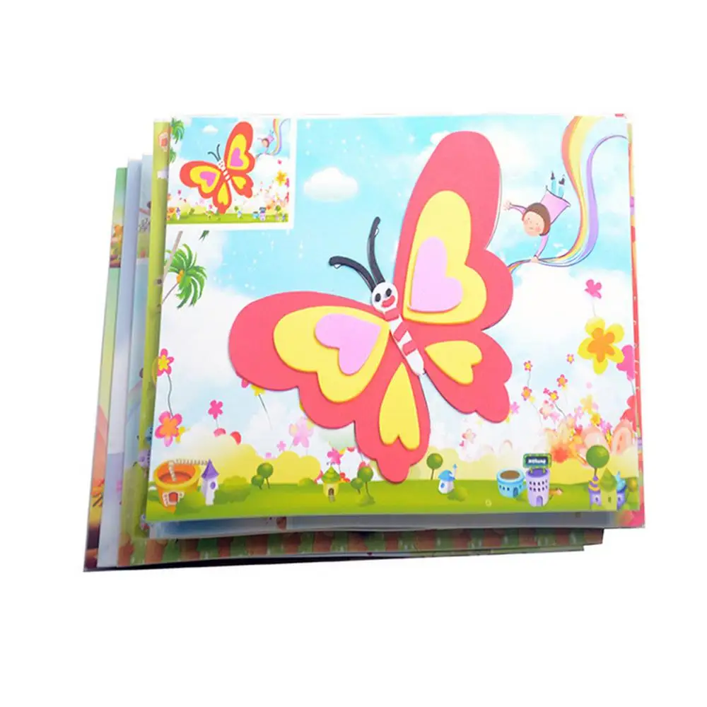 10 стилей/партия детские наклейки пазлы из вспененного этилвинилацетата|Поделки