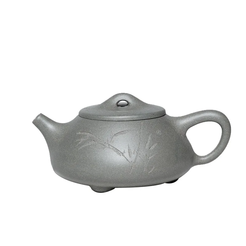 

Yixing Zisha teapot gift mine old section clay ladle teapot hand carved exquisite special price