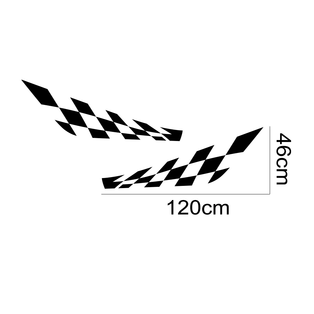 

2PCS Car Door Side Lattice Vinyl Film Stickers For Mercedes Benz Smart Fortwo W453 W451 Racing Auto Body Decor Decal Accessories