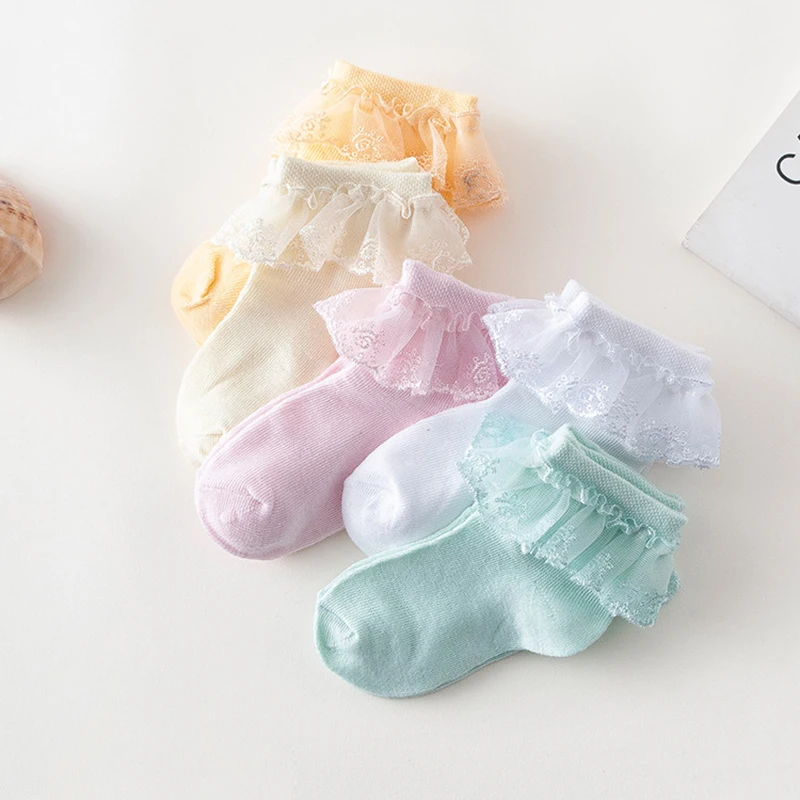 5 пар/лот для маленьких мальчиков и девочек Мягкие хлопковые носки детские с