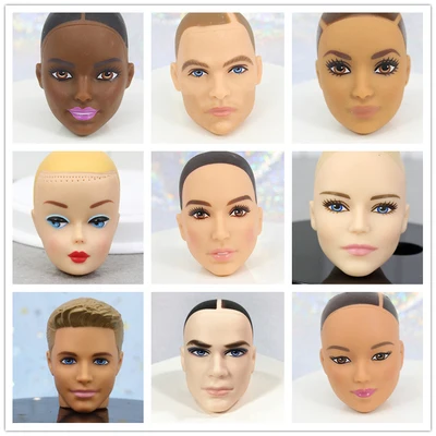 Кукла без волос голова принца принцесса кукла детские игрушки сделай сам детский