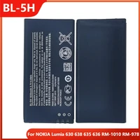 original phone battery bl 5h for nokia lumia 630 638 635 636 rm 1010 rm 978 replacement rechargable batteries 1830mah
