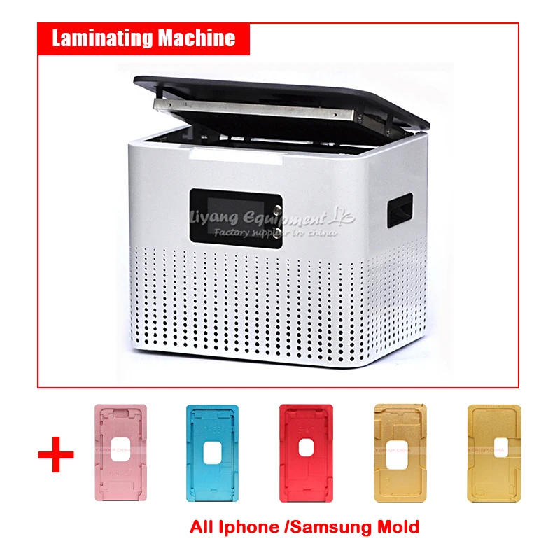 melhor Ly 898gs 17 La17 17 Polegadas Oca Laminador Softbag Tipo Tudo Em Um Modelo Com Lcd Pontos Pretos Restaurar Para O Reparo Da Tela Lcd Com Molde