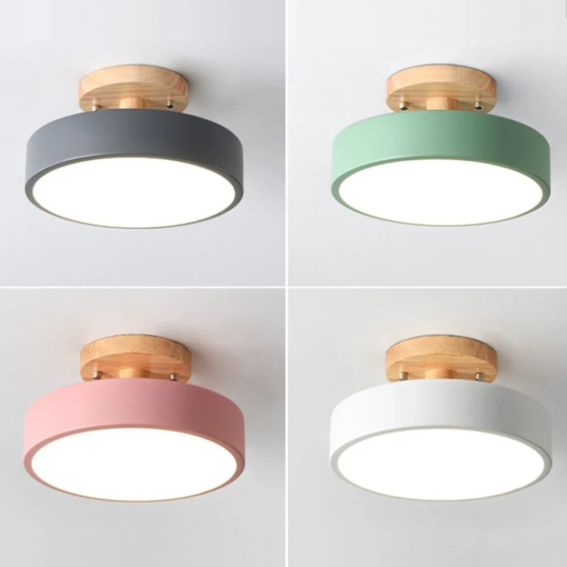 

Скандинавские потолочные светильники со сменными светодиодами, современные украшения для гостиной, спальни, кухни, освещение для коридора,...