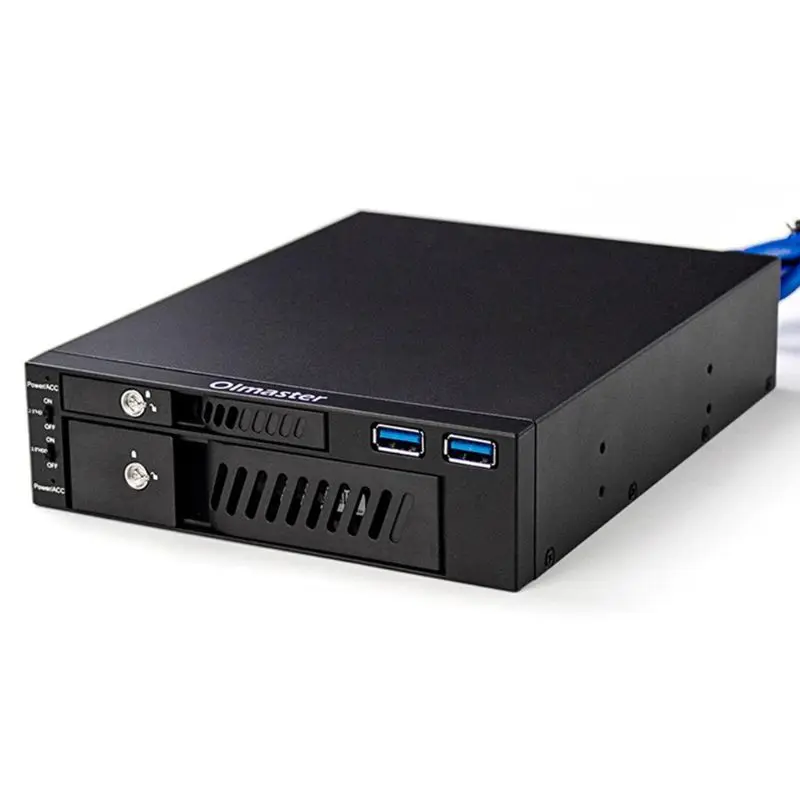 MR 6203 2 5/3 5 &quotВнутренний жесткий диск SSD чехол с двумя USB корпус для жесткого диска