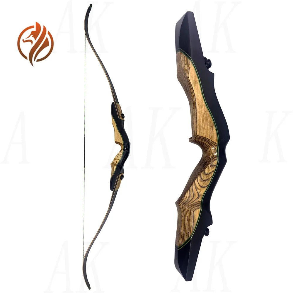 

Black Hunter Black Whale American Recurve Bow ILF Universal Port Insert Outdoor Archery Hunting Wooden Bow and Arrow Equipment