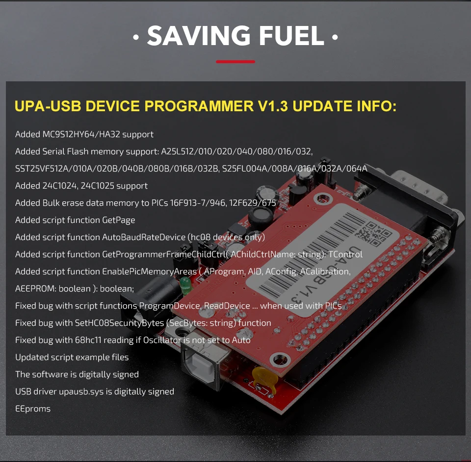 Диагностический инструмент OBD2 UPA ECU Программатор USB V1.3 с полным адаптером ENC