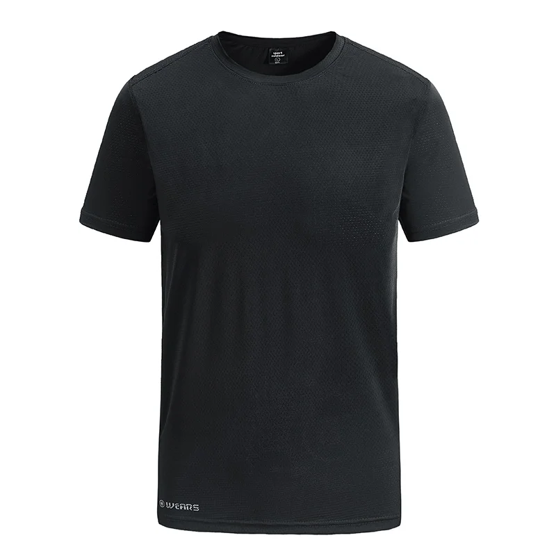 

Quick Dry Sport T Shirt Men 2022 Short Sleeves Summer Casual Cotton Plus Asian Size M-5XL 6XL 7XL Top Tees GYM Tshirt Clothes