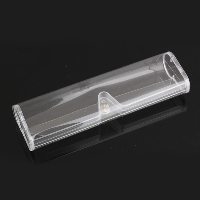 1 шт. прозрачный пластиковый защитный чехол для очков и солнцезащитных |