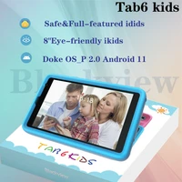 tablet blackview tab 6 kids 8 inch 5580mah battery 3gb ram 32gb rom octa core pc android 11 13mp rear camera wifi lte phone call