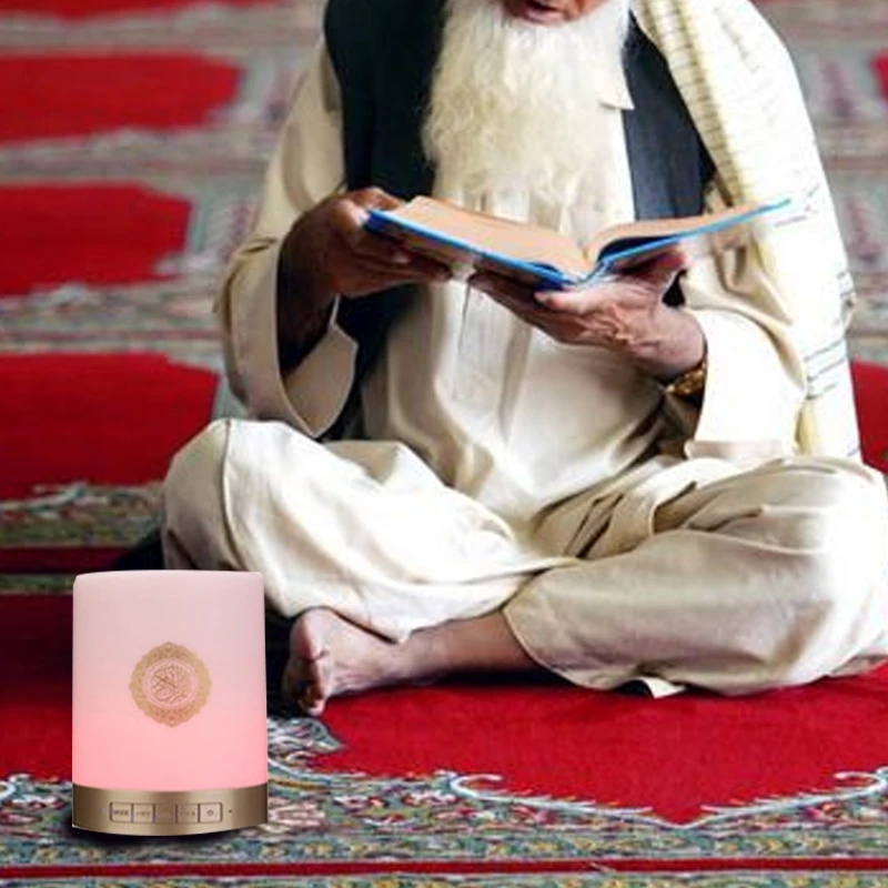 

Bluetooth Quran Speaker LED Night Light Smart APP Control Loudspeaker