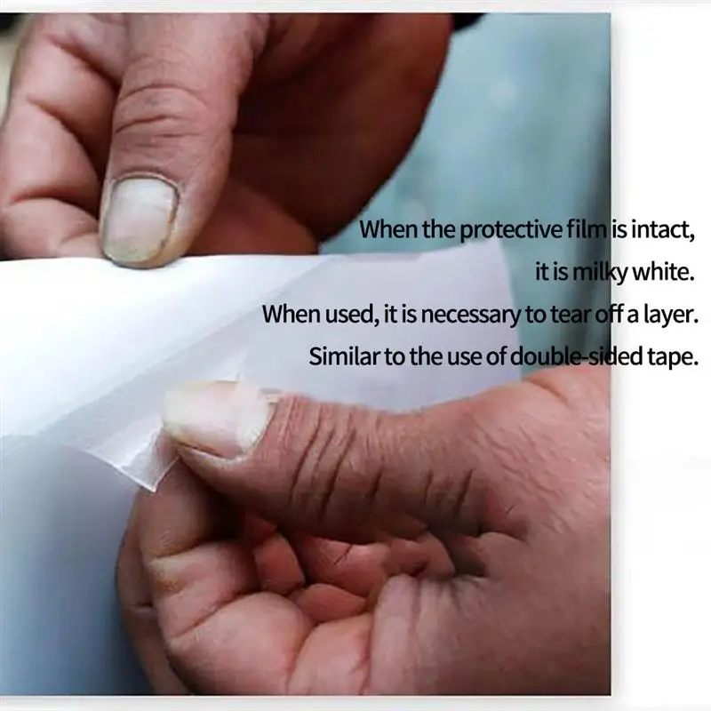 Легко устанавливаемая пленка для автомобиля прозрачная защитная краски