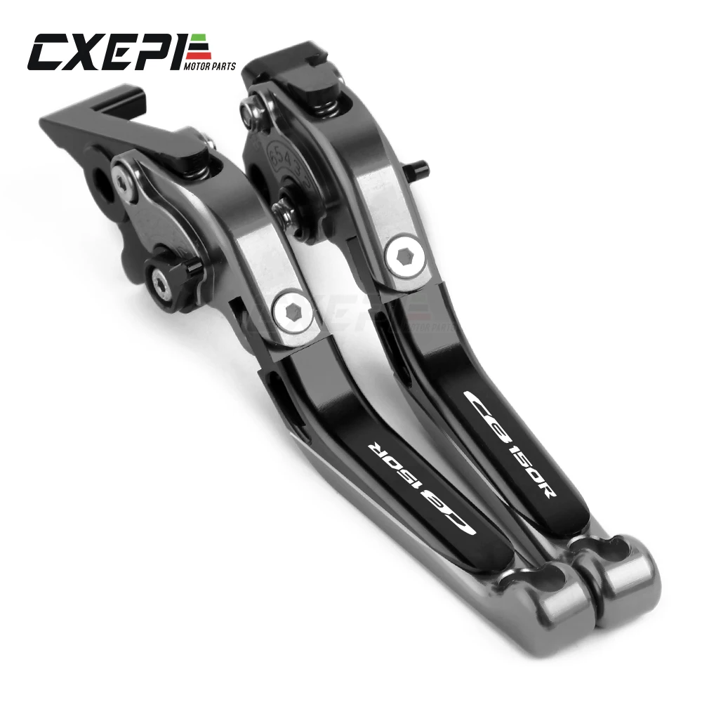 

High Quality With Laser Logo CNC Folding Extendable Motorcycle Brake Clutch Levers For HONDA CB150R CB 150R 2017-2020 lever