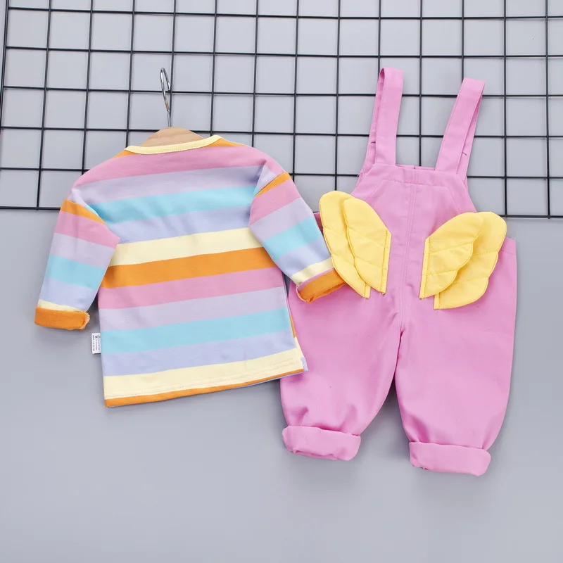 HYLKIDHUOSE/комплекты осенней одежды для малышей комплекты маленьких девочек