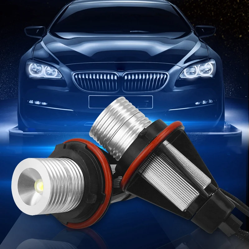 Автомобильный противотуманный светильник Angel Eye ксеноновая Белая светодиодная