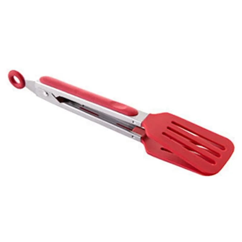 

New Stainless Steel Food Tongs Multicolor Kitchen Spatula Bread Salad Steak Clip Cooking BBQ Non-Stick Serving Tong Home Tools