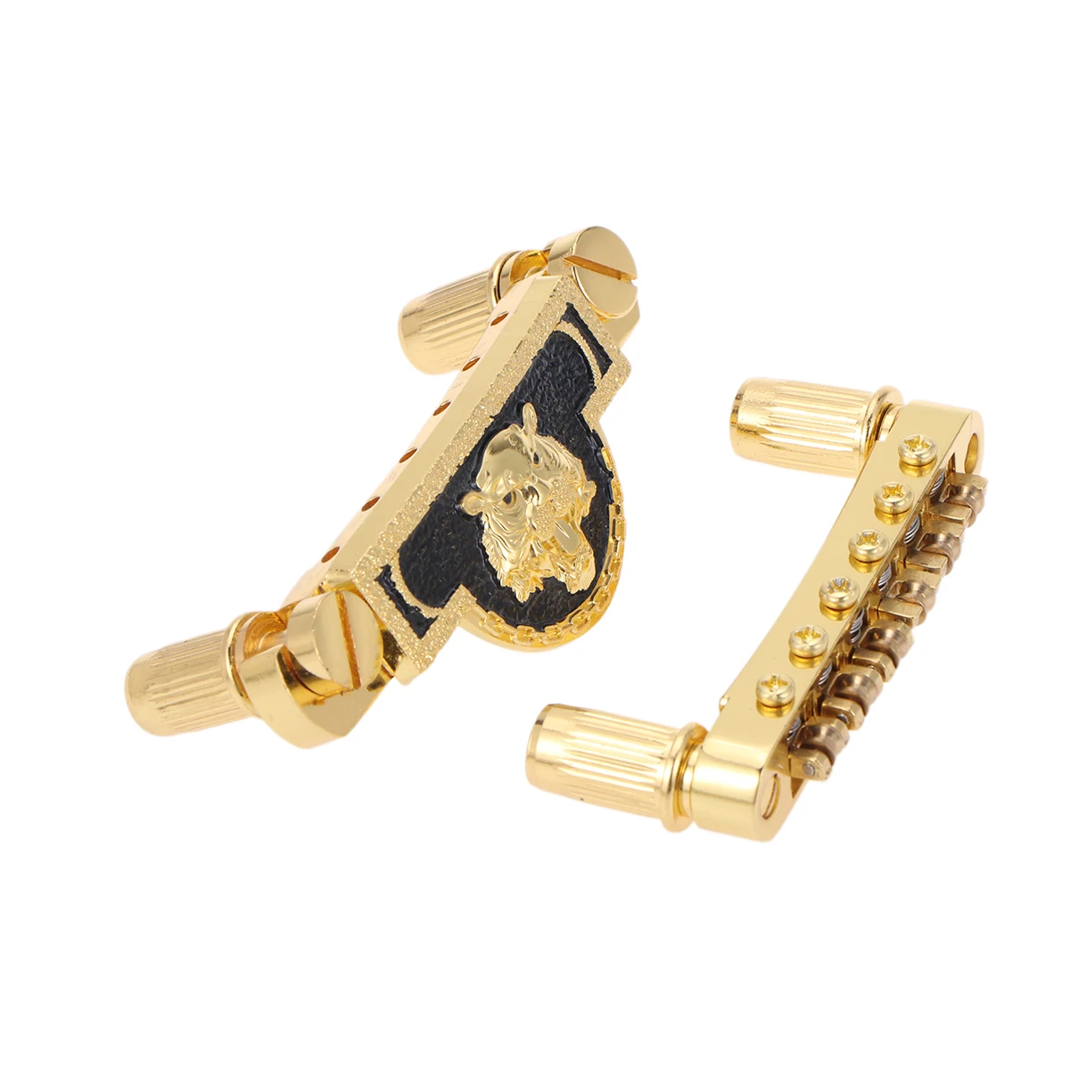 Га120 Тигр Хромовая гитара части седло мост для LP электрогитары инструмент