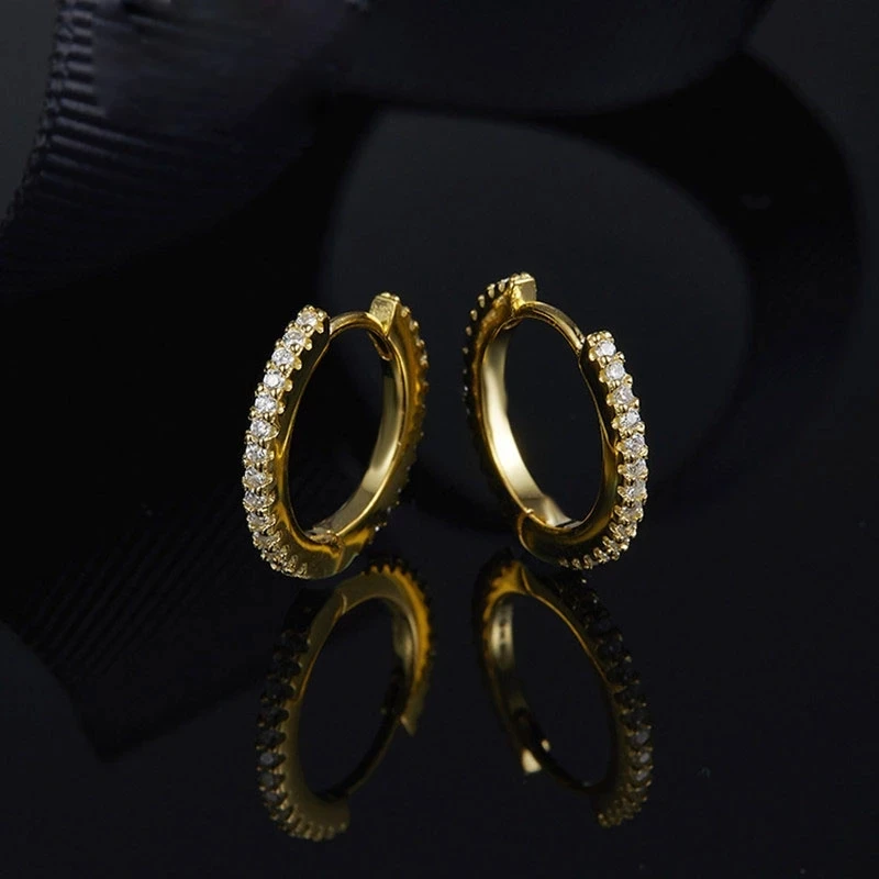 

Женские серьги-подвески из серебра 925 пробы с фианитами