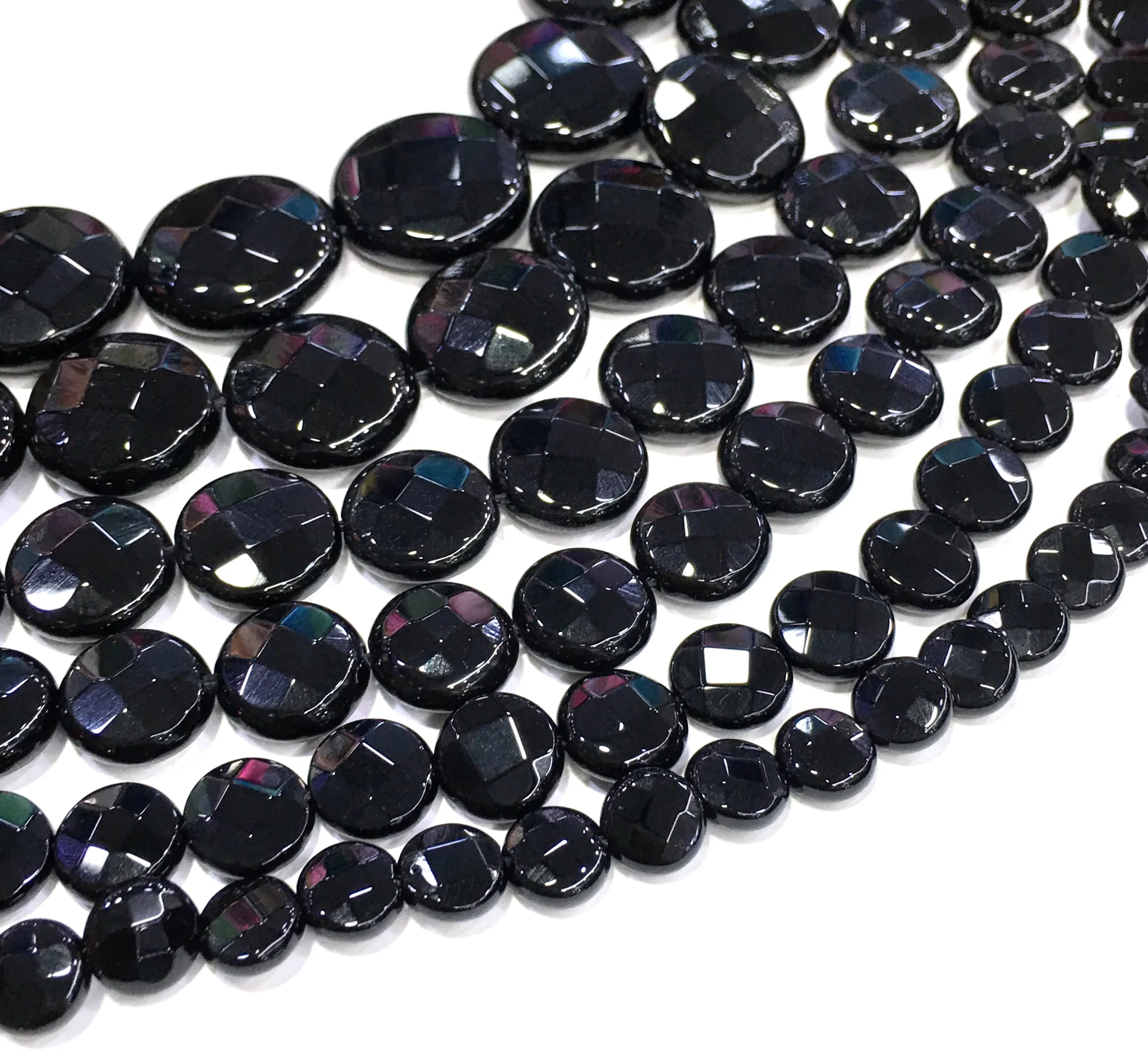 Натуральный черный оникс сердце свободные бусины исцеляющая энергия камень DIY